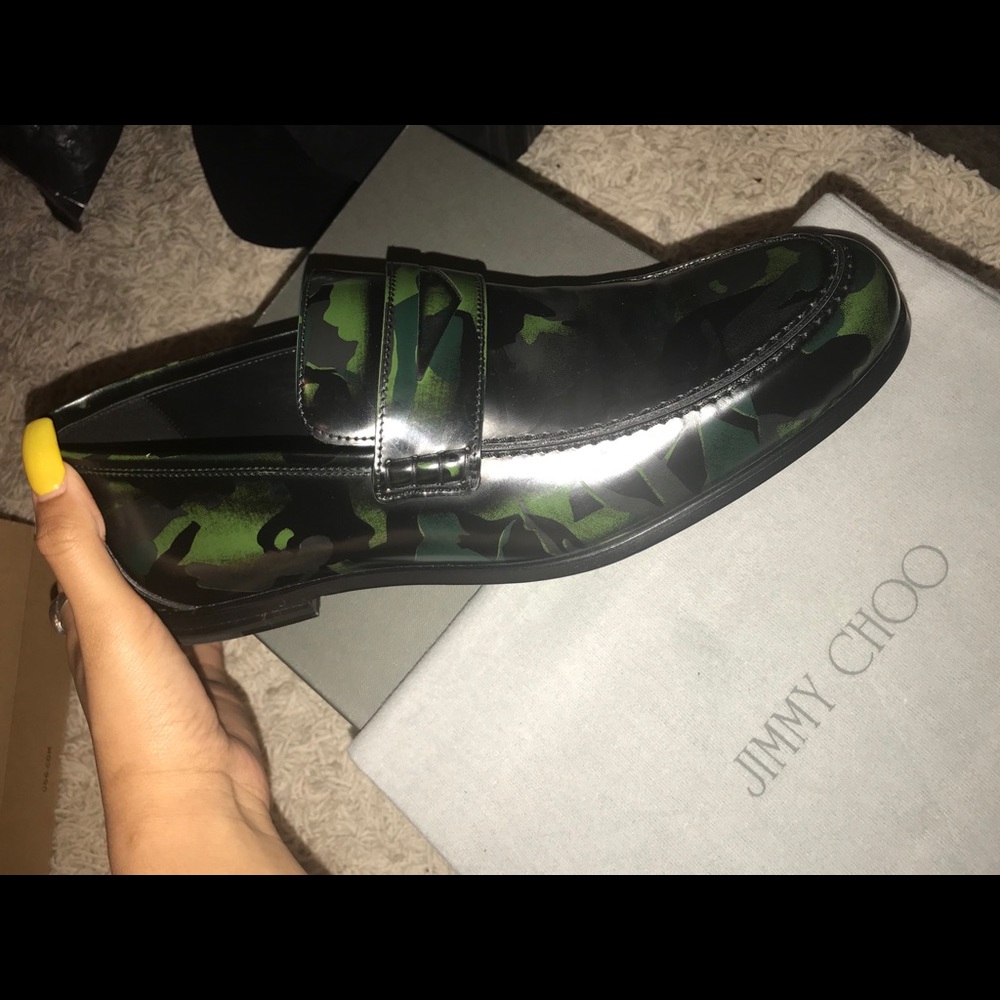Men’s jimmy choo slip ons